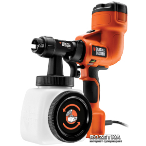 Фарборозпилювач Black+Decker HVLP200 краща модель в Вінниці