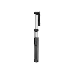 Монопод Hoco K10B Magnificent wireless selfie stick with backlight (L-1.6m) Black в Виннице