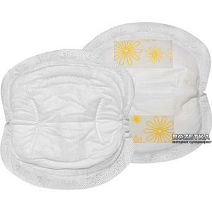 хороша модель Одноразові вкладиші для бюстгальтера Medela Disposable Nursing Pads 30 шт (008.0320)