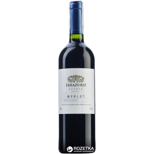 Вино Errazuriz Estate Merlot червоне сухе 0.75 л 13.5% (5010203004267) краща модель в Вінниці