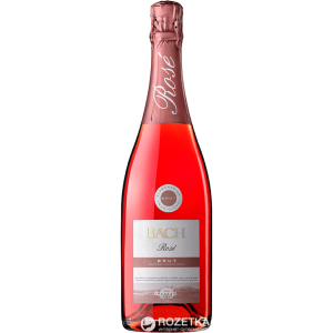 Вино ігристе Bach Rose Brut рожеве сухе 0.75 л 12% (8410013000188)