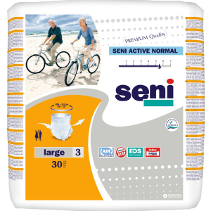 Підгузки-трусики для дорослих Seni Active Normal Large 30 шт (5900516697501) ТОП в Вінниці