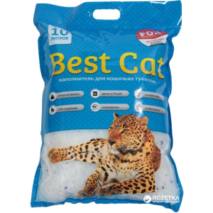 Наповнювач для котячого туалету Best Cat Blue Силікагелевий поглинаючий 4 кг (10 л) (SGL008/6907396109628)