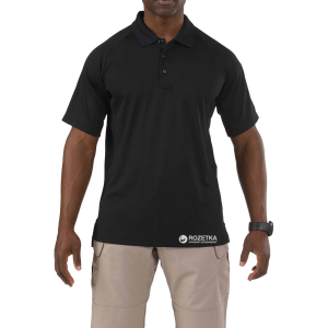 Футболка-поло тактическая 5.11 Tactical Performance Polo - Short Sleeve, Synthetic Knit 71049 L Black (2000000127118) в Виннице