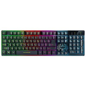 Клавиатура REAL-EL 7090 Comfort Backlit, black надежный