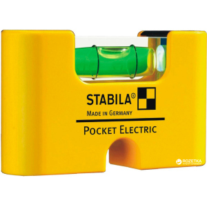 Уровень мини Stabila Type Pocket Electric магнитный 70 х 20 х 40 мм (17775st)
