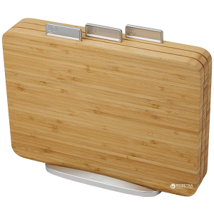 Набор Joseph Joseph Chopping Boards 3 разделочных досок 35х29.5 см + подставка (60141) в Виннице