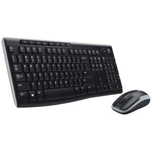 купить Комплект беспроводной Logitech MK270 black (920-004518)