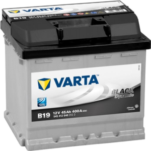 Автомобильный аккумулятор Varta Black Dynamic 45А Ев (-/+) B19 (400EN) (545412040) ТОП в Виннице