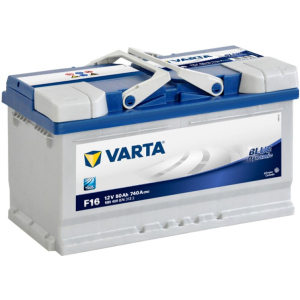 Автомобільний акумулятор Varta Blue Dynamic 80Ah Єв (-/+) F16 (740EN) (580400074) в Вінниці