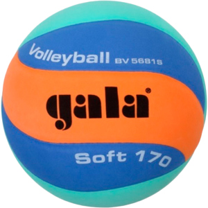 Мяч волейбольный Gala Soft 170 №5 Green-Orange-Blue (BV5681SCM) в Виннице