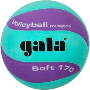 Мяч волейбольный Gala Soft 170 №5 Green-Purple (BV5681SCF) в Виннице