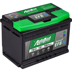 Автомобільний акумулятор Autopart 72 Ah/12V Galaxy EFB_Start-Stop (0) (ARL072-EFB) в Вінниці