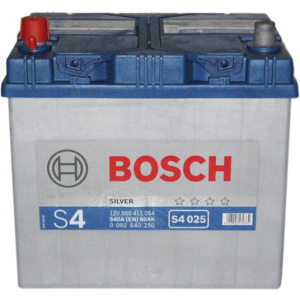 Автомобильный аккумулятор Bosch 6СТ-60 (S4025) 60 Ач (+/-) Asia 540 А (0 092 S40 250) в Виннице