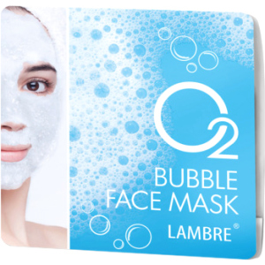 Маска Lambre Bubble face mask O2 Пухирцева з сильною кисневою дією 2х8 мл (3760183769503) краща модель в Вінниці