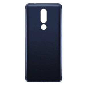 Задняя крышка для Nokia 5.1 (TA-1061/TA-1075), синяя, Tempered Blue, Original надежный