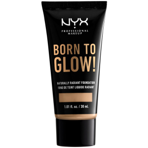 Тональна основа NYX Professional Makeup Born to Glow з натуральним сяючим фінішом 10 Buff 30 мл (800897190415) краща модель в Вінниці