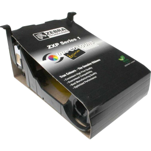 Риббон-картридж Zebra YMCKO на 100 отпечатков для принтера ZXP1 Полноцветный (800011-140) ТОП в Виннице