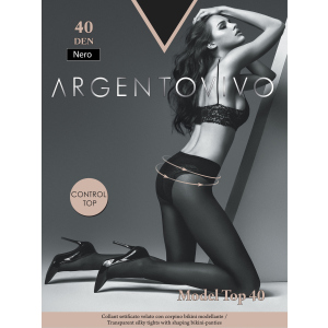 Колготки Argentovivo Model Top 40 Den 3 р Nero (8051403068229)