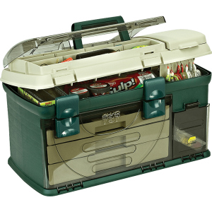 Ящик Plano Tackle Box XL 3-х поличковий 53.1x30x30 см Зелений/Бежевий (737002) в Вінниці