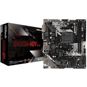 Материнська плата ASRock B450M-HDV R4.0 в Вінниці