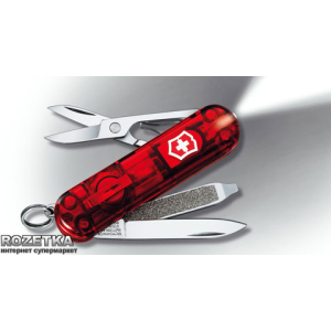 Швейцарский нож Victorinox SwissLite Red Transparent (0.6228.T) рейтинг