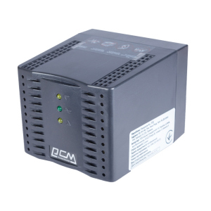 Стабилизатор напряжения Powercom TCA-1200 Black лучшая модель в Виннице