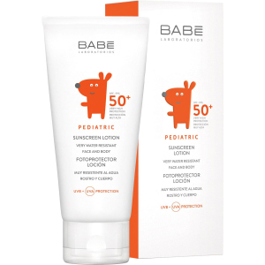 Детский солнцезащитный лосьон BABE Laboratorios SPF 50 100 мл (8437011329400) лучшая модель в Виннице