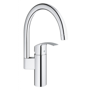 Смеситель кухонный GROHE Eurosmart 33202002 надежный