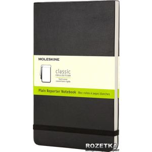 Нотатник Moleskine Reporter 13 х 21 см 240 сторінок без лінівки Чорна (9788883705533) краща модель в Вінниці