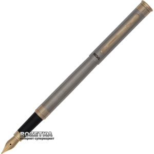 Ручка перова Regal Синя Сталевий корпус в оксамитовому чохлі (R68007.F) надійний