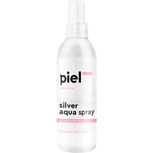 Зволожуючий спрей для обличчя для сухої та чутливої ​​шкіри Piel Silver Aqua Spray 100 мл (4823015904295)