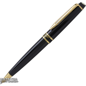 Ручка кулькова Waterman Expert Black BP Синя Чорний корпус (20021) ТОП в Вінниці