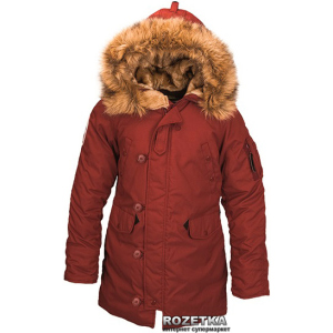 Парку Alpha Industries Altitude W Parka XL Red Ochre ТОП в Вінниці