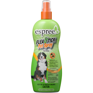 Спрей Espree Flea & Tick Pet Spray захист від бліх та кліщів для собак від 3 міс 355 мл (e00290)