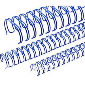 Металеві пружини Agent A4 d 8 мм 3:1 100 шт Сині (8888821195486) ТОП в Вінниці