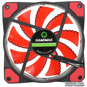 Кулер GameMax GaleForce 32xLED 120 мм Red (GMX-GF12R) надежный