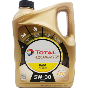 Моторное масло Total Quartz INEO L Life 5W-30 5 л (181712) лучшая модель в Виннице