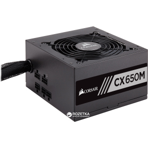 Corsair CX650M 650W (CP-9020103-EU) краща модель в Вінниці