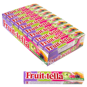 Упаковка жевательных конфет Fruit-tella Садовые фрукты 20 шт x 41 г (87108521) рейтинг