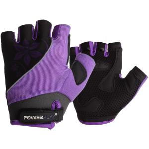 Велоперчатки жіночі PowerPlay 5281D XS Purple (5281D_XS_Purple) краща модель в Вінниці