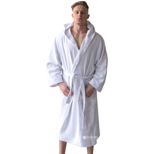 Халат махровий Sleeper Set Men's Bath Robe SS-WMBR L-XL White (ROZ6205003875) ТОП в Вінниці