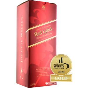 Виски Johnnie Walker Red Label выдержка 4 года 3 л 40% в подарочной упаковке (5000267129785) ТОП в Виннице