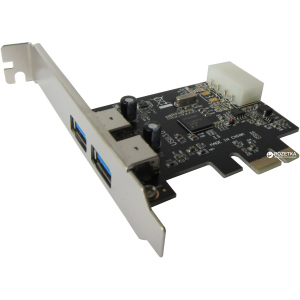 Контроллер Dynamode PCI-E-USB 3.0 (2 внешних порта) (USB30-PCIE-2) лучшая модель в Виннице