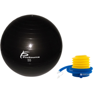 Гимнастический мяч ProSource Stability Exercise Ball 55 см Черный (PS-2205-sfb-55)