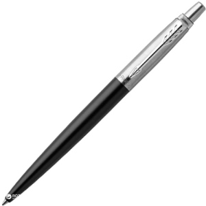 Ручка кулькова Parker Jotter 17 Bond Street Black CT BP Синя Чорний корпус (16 232) в Вінниці