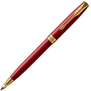 Ручка шариковая Parker Sonnet 17 Intense Red GT BP Синяя Красный корпус (86 232) рейтинг