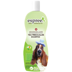 Шампунь Espree Tea Tree & Aloe Shampoo с маслом чайного дерева для собак 591 мл (e00387) лучшая модель в Виннице