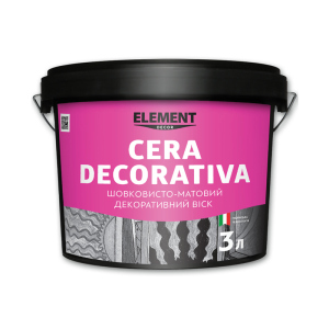 Декоративний воск CERA DECORATIVA ELEMENT DECOR 3 л