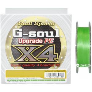 Шнур YGK G-Soul X4 Upgrade 100 м 0.074 мм 0.2 кг/4 lb (55450131) краща модель в Вінниці